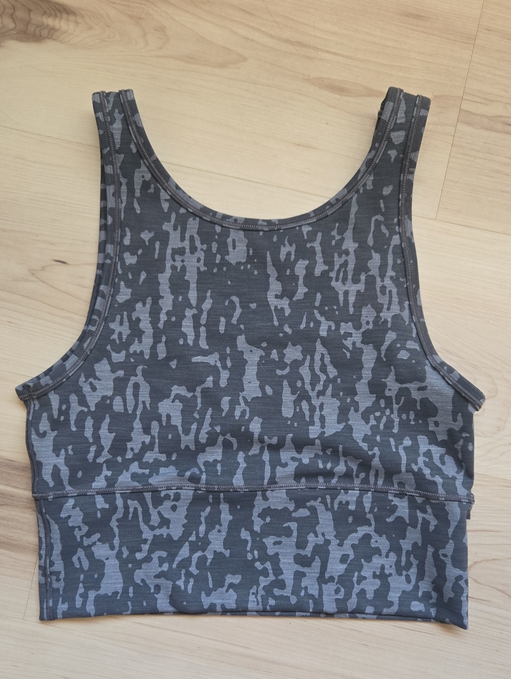 Lululemon Power Pivot Tank, Heathered PU Black Asphalt